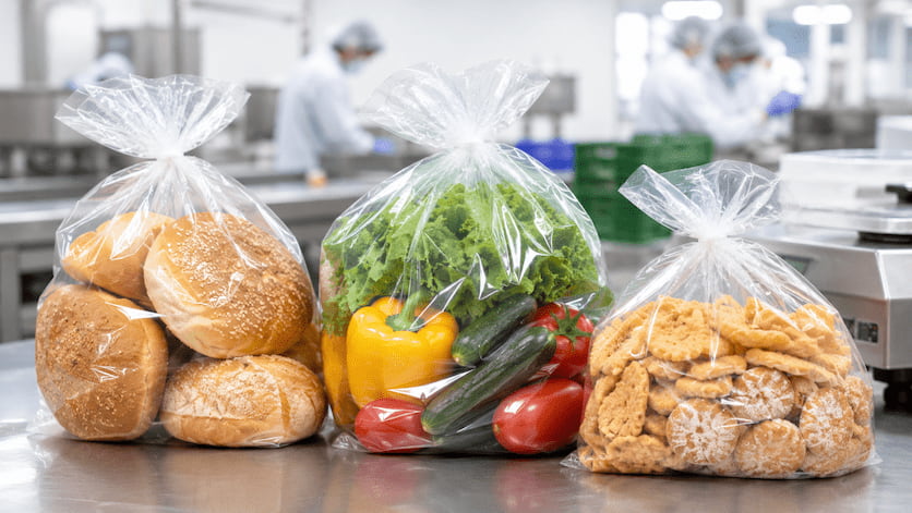 Sacos de polietileno para alimentos: quando pedir em PEBD