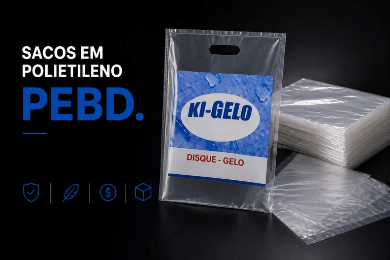 Sacos de polietileno para alimentos: quando pedir em PEBD