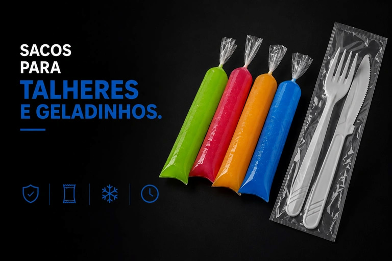 Sacos plásticos para alimentos congelados: conheça o fornecedor ideal