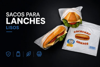 Fornecedor de saco plástico para lanche para a indústria alimentícia
