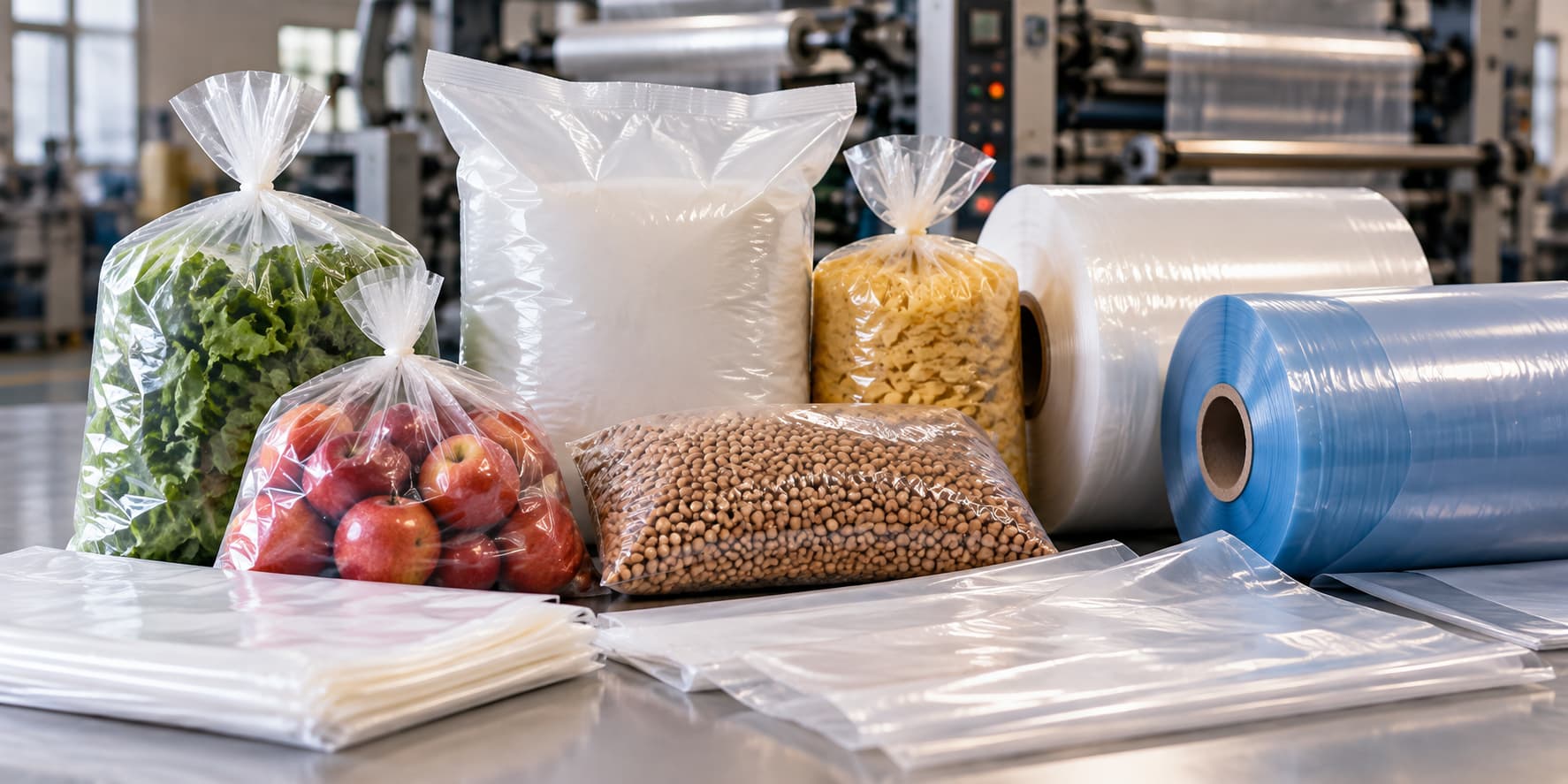 Embalagens plásticas personalizadas direto da fábrica 
